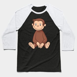 Curious George Funny Baseball T-Shirt